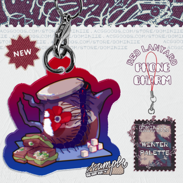 Ivan Drink 𐃯 3cm Phone Charm