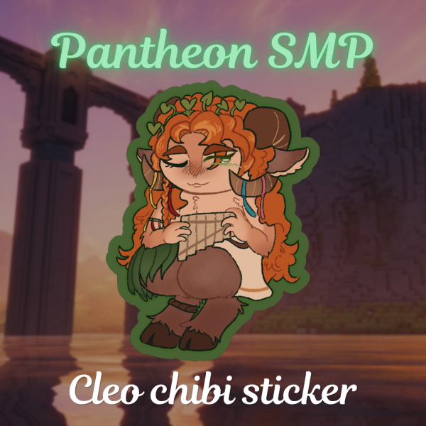 Pantheon SMP Cleo sticker