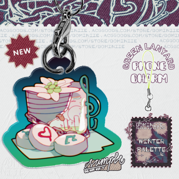 Till Drink 𐃯 3cm Phone Charm
