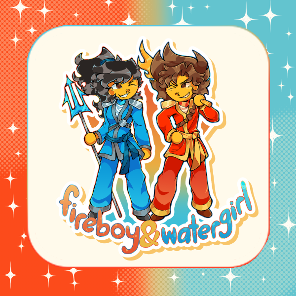 Nya & Kai Sticker // LEGO Ninjago