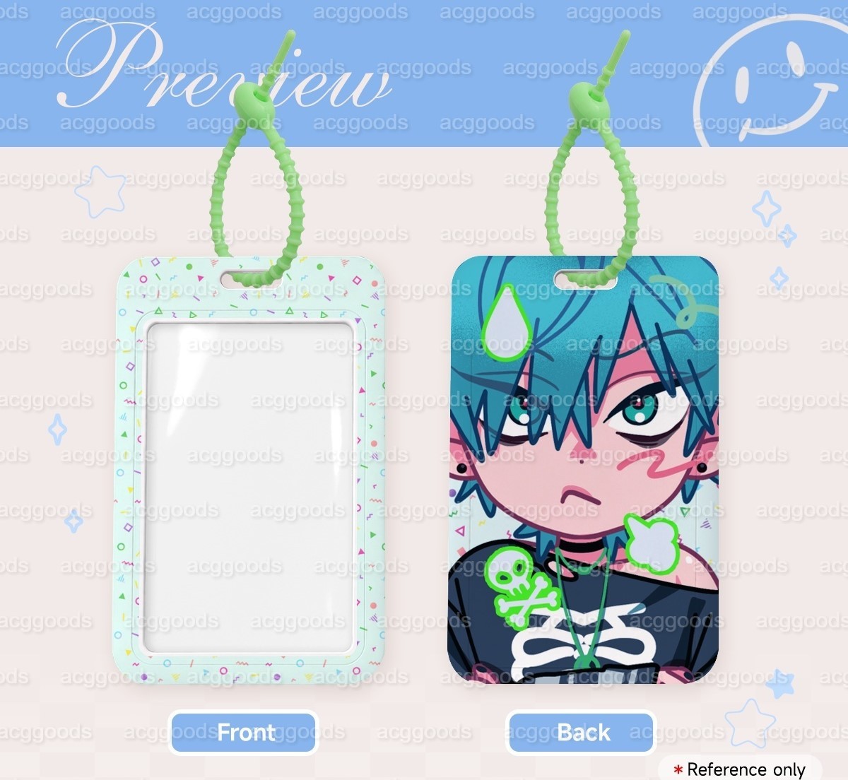 Emo Till Plastic Card Holder