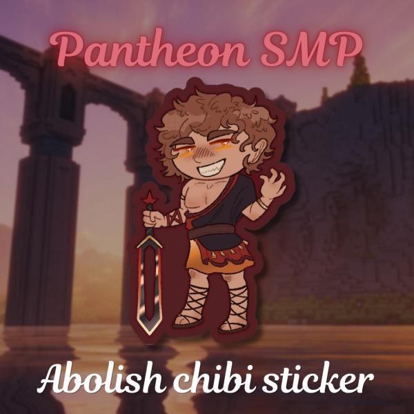 Pantheon SMP Abolish sticker