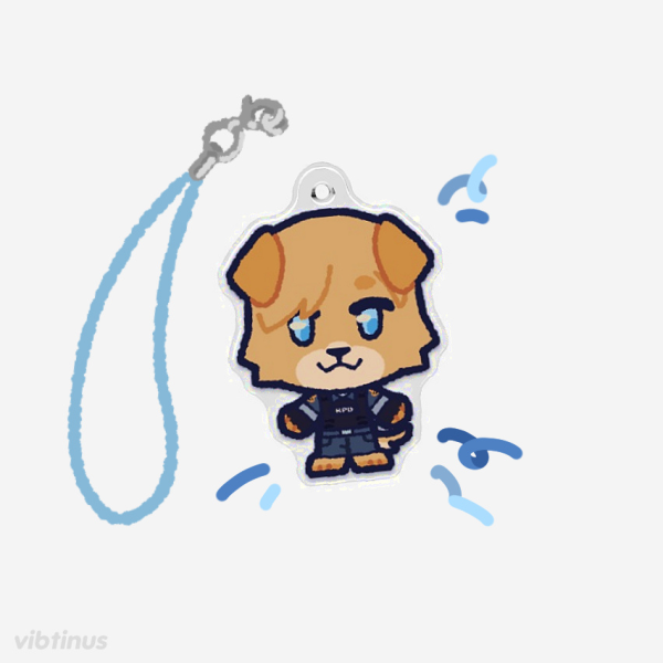 Leon Kennedy Phone Charm