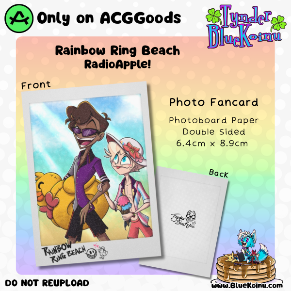 Rainbow Ring Beach • RadioApple • Polaroid