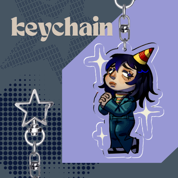 [ Mouthwashing ] Anya Star Keychain