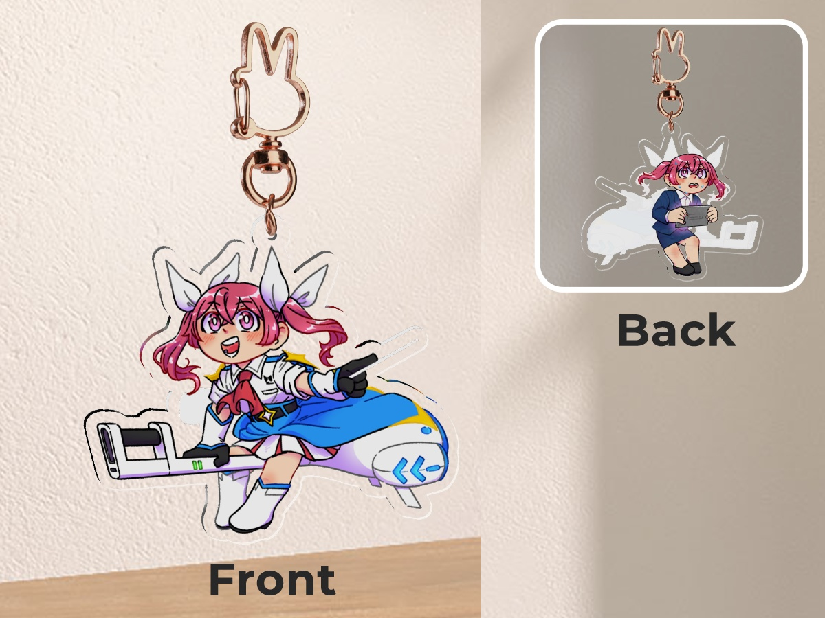 Magilumiere Kana Keychain
