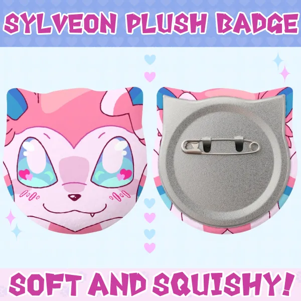 Sylveon - Pokemon Plush Badge