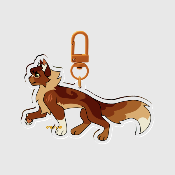Squirrelflight Acrylic Keychain