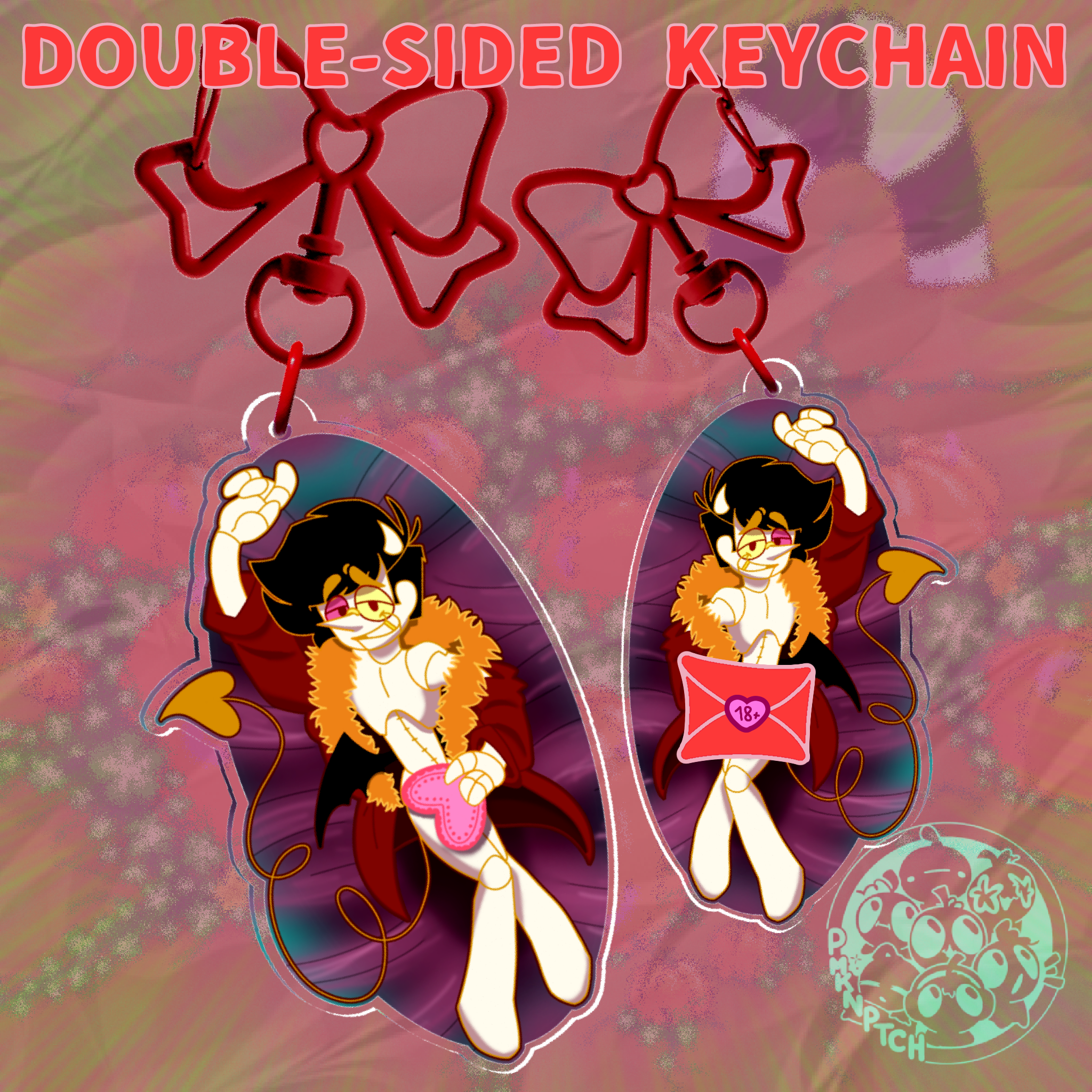 Spamton - Dakimakura Keychain