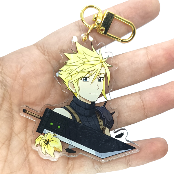 Cloud Acrylic Keychains