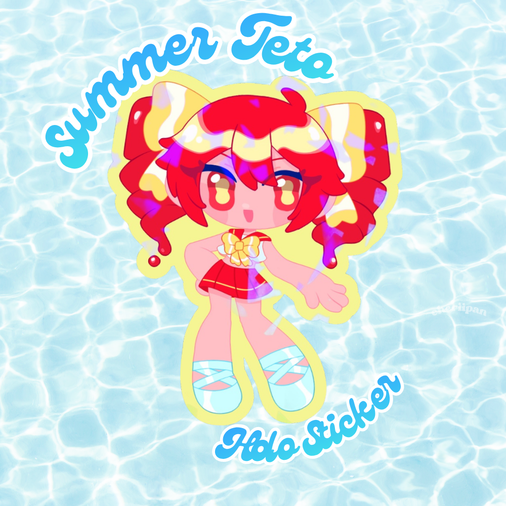 Summer Teto Sticker