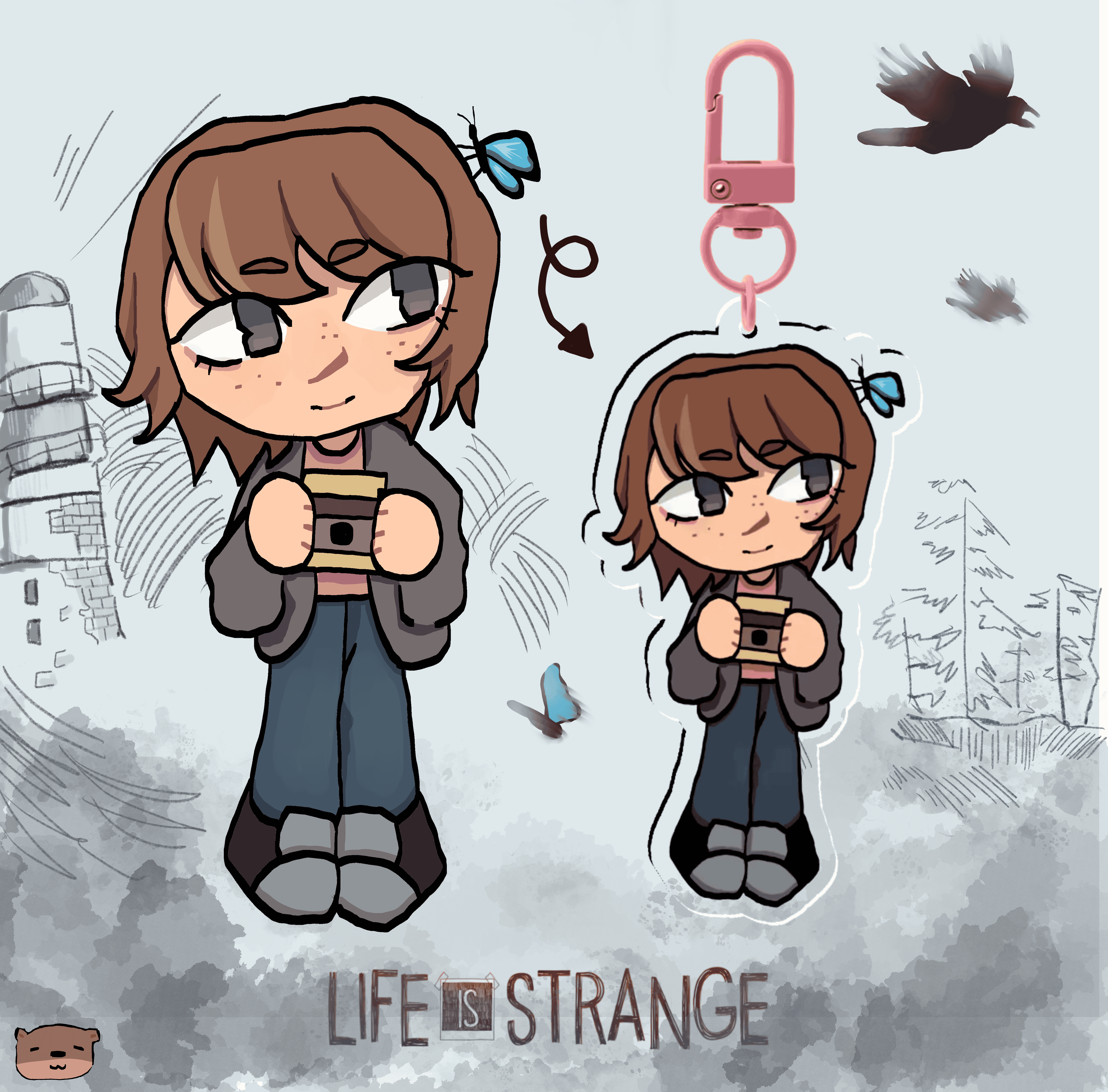 Max Caulfield Acrylic Keychain