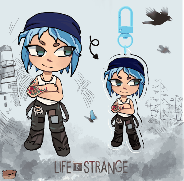 Chloe Price Acrylic Keychains