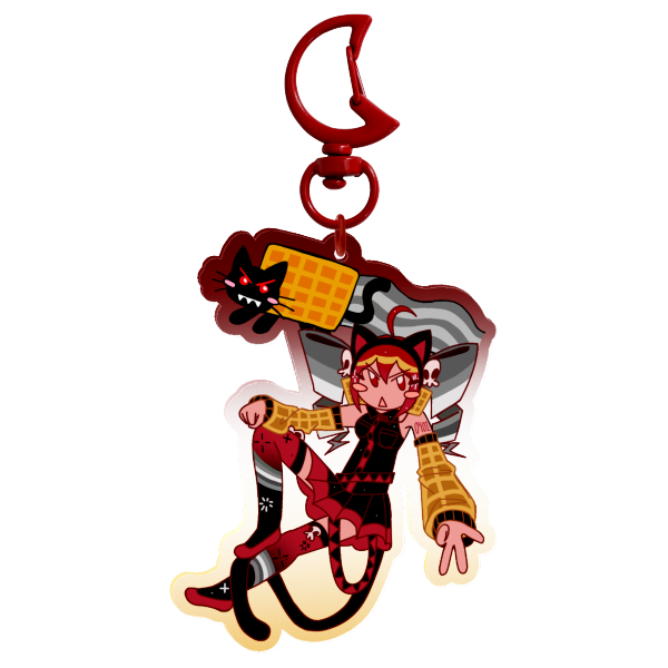 Kasane Teto & Tac Nayn | Acrylic Keychain