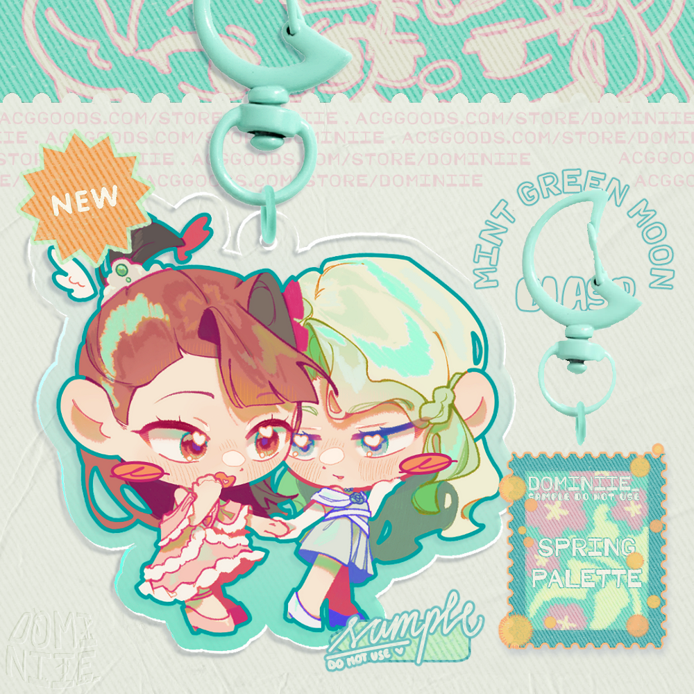 Diakko Day ☾ 6cm Acrylic Keychains