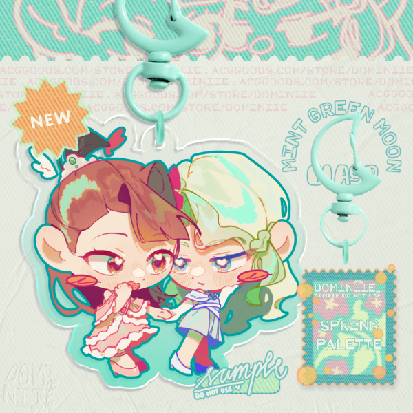 Diakko Day ☾ 6cm Acrylic Keychains
