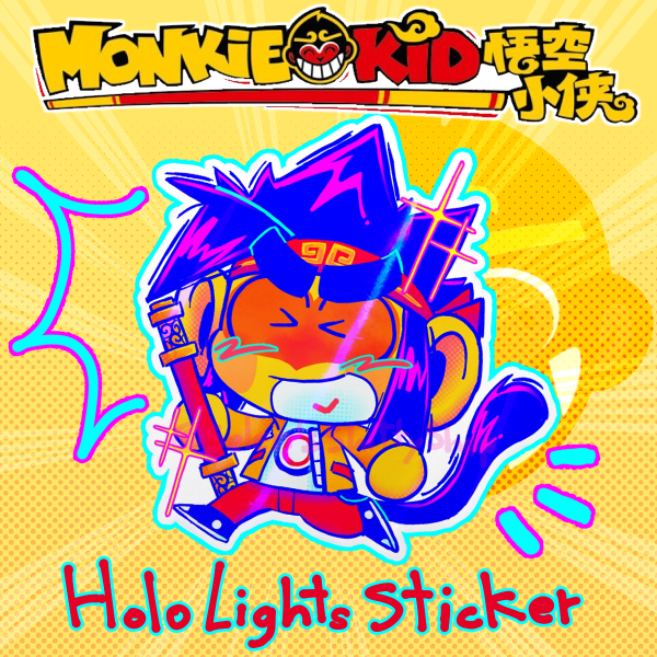 MK - Holo Lights Sticker
