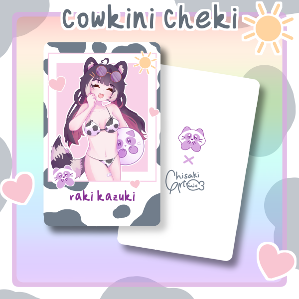 Raki Kazuki Cowkini Cheki