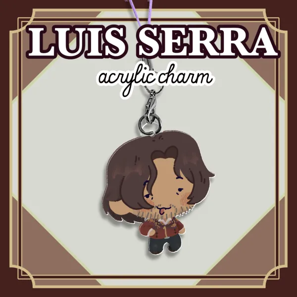 Luis Serra Acrylic Charm