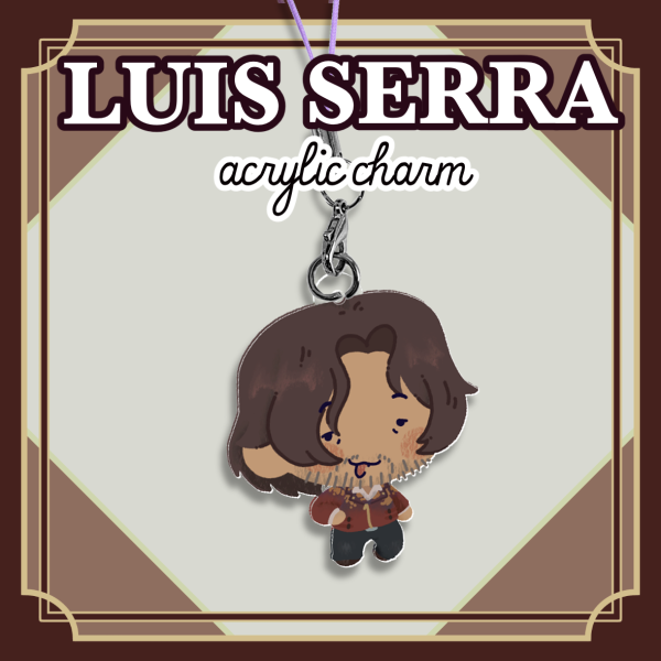Luis Serra Acrylic Charm