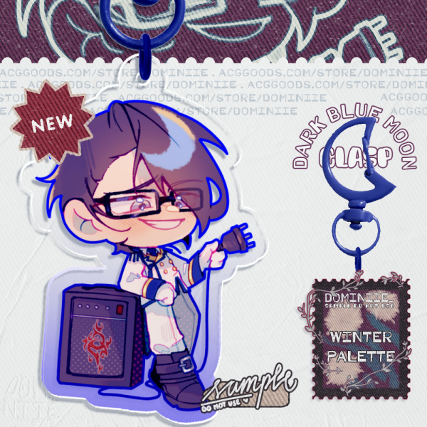 Idol Fushimi Saruhiko ঌ 5cm Acrylic Keychain