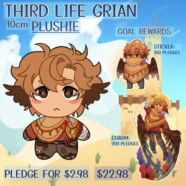Third Life Grian Plushie