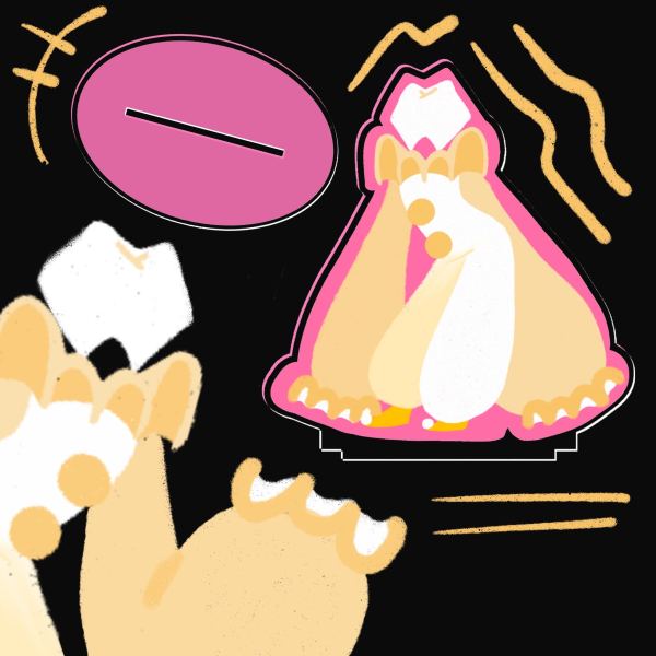 Tooth clown Acrylic Standees