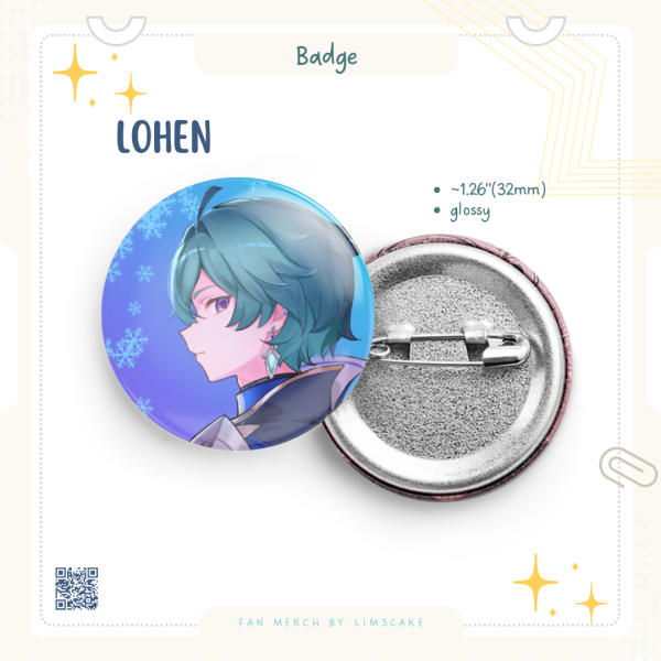 Lohen Round Badge