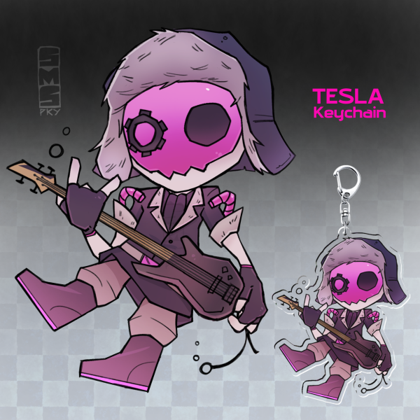 TLT - Tesla [Keychain]