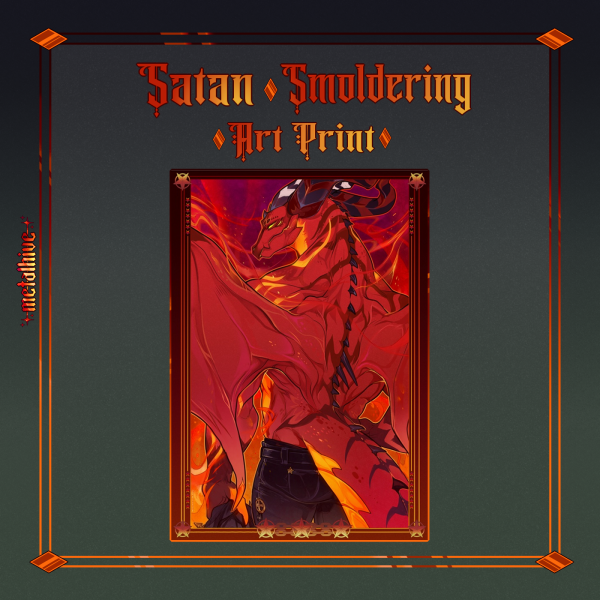 Satan ✰ Smoldering ✮ Print