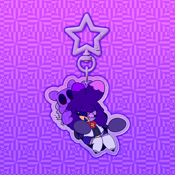 Astra & Nebu Keychain