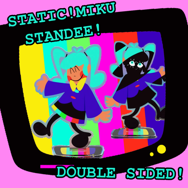 Static Miku Standee