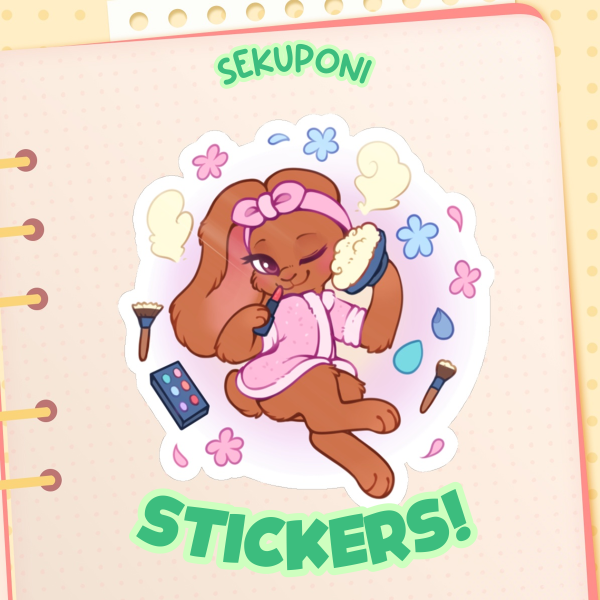 Pretty Little Bunbun Sticker