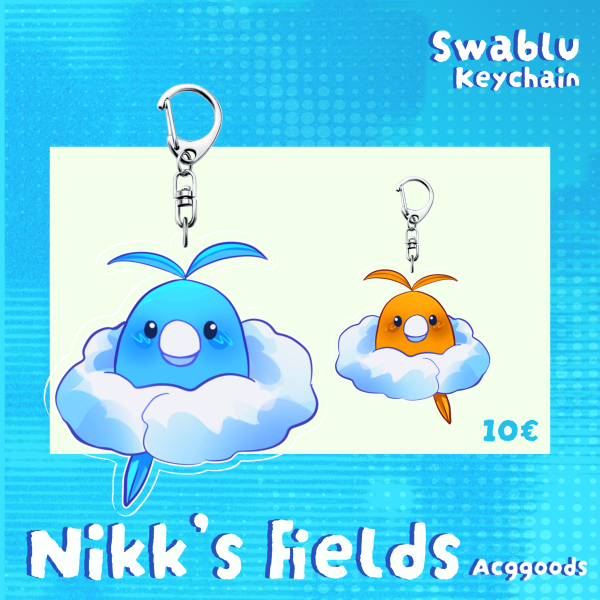 Swablu Keychain