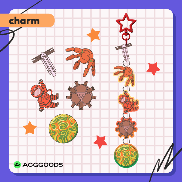 Grace & Rocky Adrian Mission Acrylic Connecting Charm