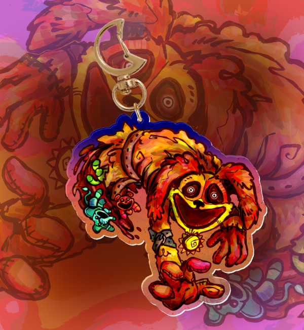 Poppy Playtime Dogday Acrylic Keychain