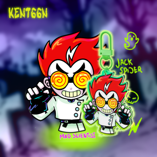 Jack spicer XS Halloween Keychain
