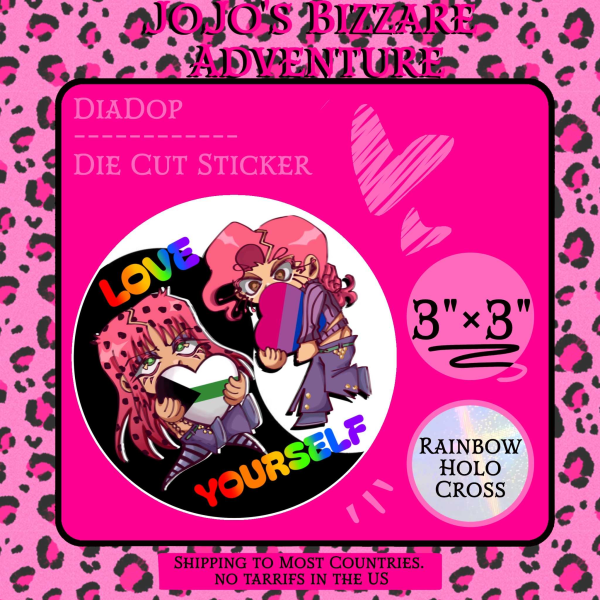 DiaDop | Die Cut Sticker