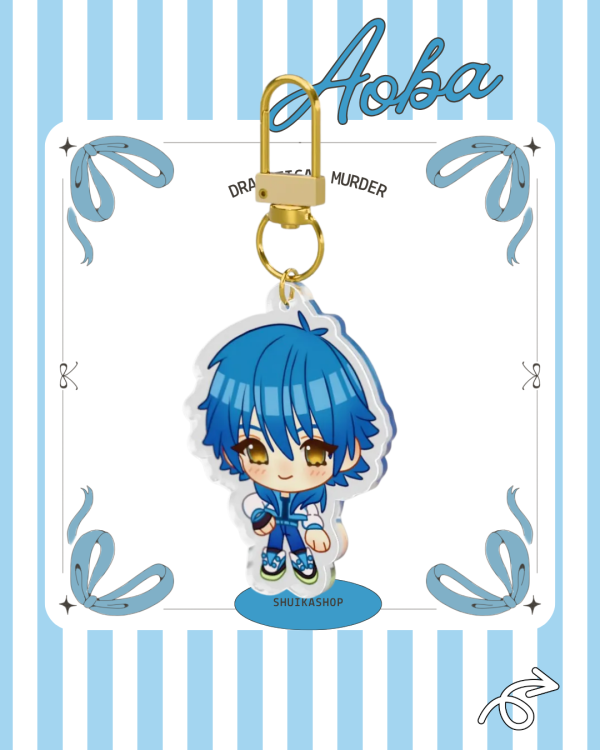 AOBA DMMD DRAMATICAL MURDER YAOI JESUS THe GOAT OF NITRO CHIRAL THE ONE AND ONLY TW1nk Clear Acrylic Keychains