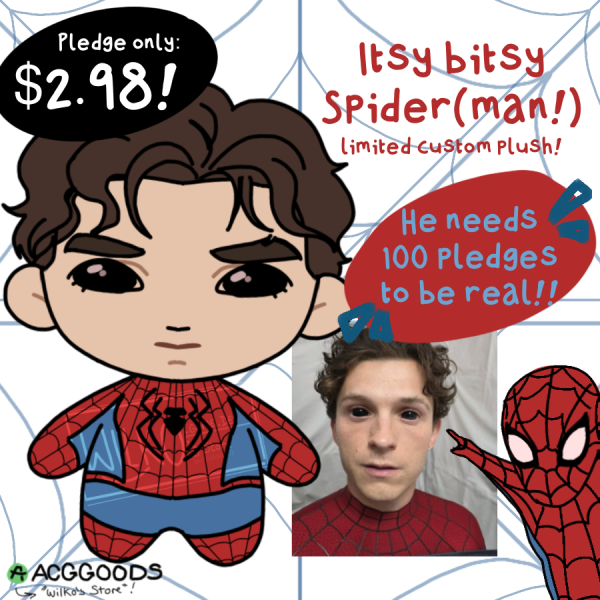 Itsy Bitsy Spider(Man) Mini Peter Fan-Plushie! (non official!)