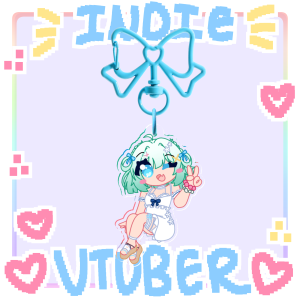 Mint Fantome Summer Outfit Keychain