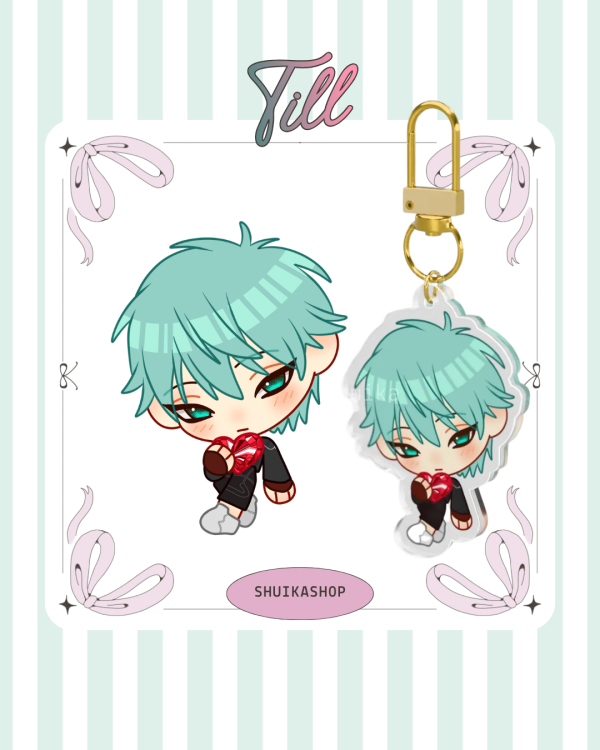 Clear Acrylic Keychains