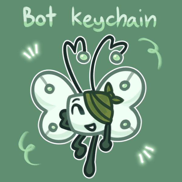 Bot // Inanimate Insanity Acrylic Keychain