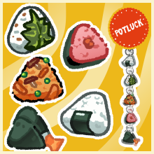 Onigiri PhoneStrap