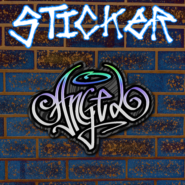 ANGEL Foil Sticker