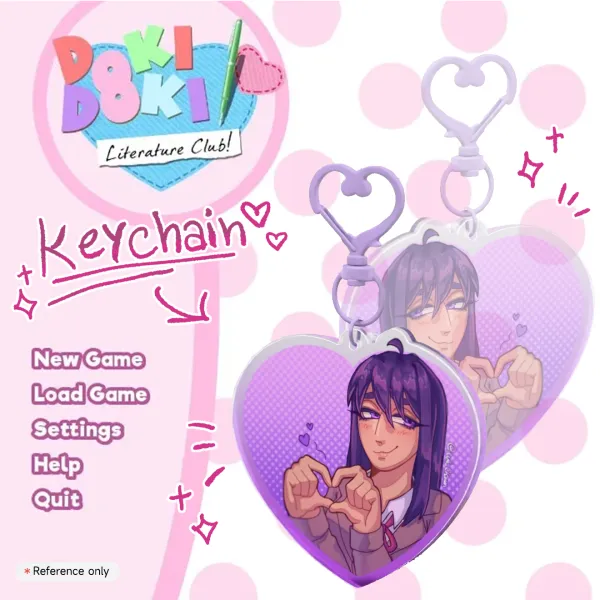 Yuri DDLC - Keychain