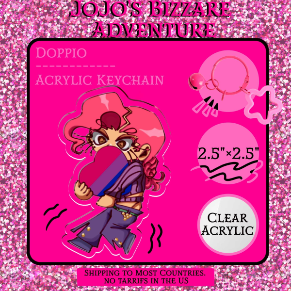 Doppio | Acrylic Keychain