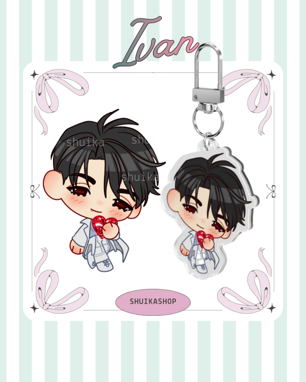 IVAN ALIEN STAGE ALNST Clear Acrylic Keychains