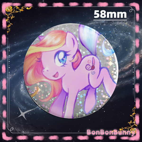 MLP - Toola Roola Holo Badge Pin