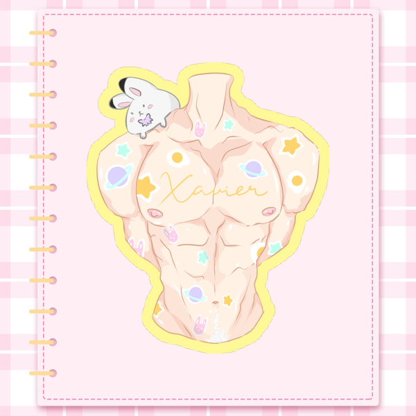 Xavier Booba Sticker - Soft Touch